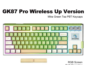 GK87 pro milk green 1.7inch screen