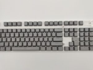 Grey PBT Keycap - Double Shot