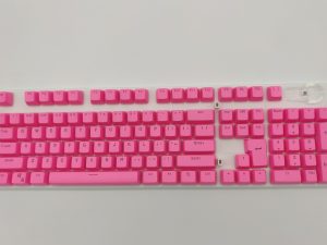 Pink PBT Keycap - Double Shot