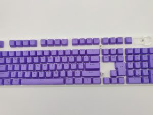 Purple PBT Keycap - Double Shot