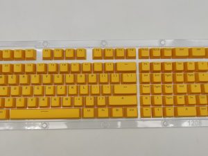 Yellow PBT Keycap - Double Shot(Mini Set)