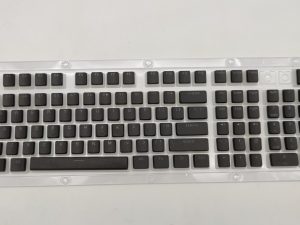 Black PBT Pudding Keycap - Double Shot