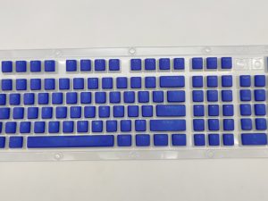 Dark Blue PBT Pudding Keycap - Double Shot