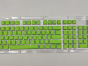 Green PBT Pudding Keycap - Double Shot