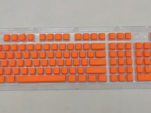 Orange PBT Pudding Keycap - Double Shot