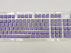 Purple PBT Pudding Keycap - Double Shot