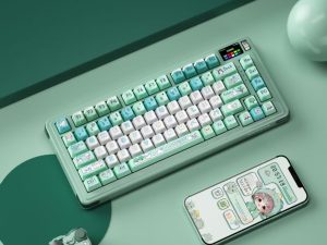 Cross customized keycaps