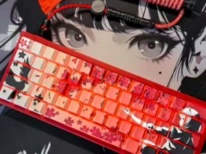 Egoistic Arts Raven Sakura Keycaps
