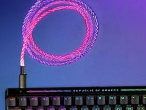 Colorful Gradient Keyboard Cable