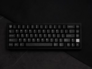 Glitter Black keycaps