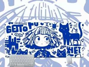 Graffiti Desk Mat-4