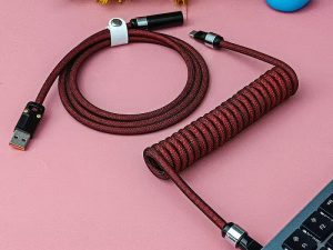 Multi-function keyboard cable